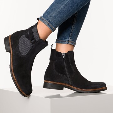 GABOR Chelsea Boots in Blau