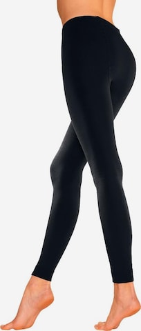 LAVANA Skinny Leggings in Black: front