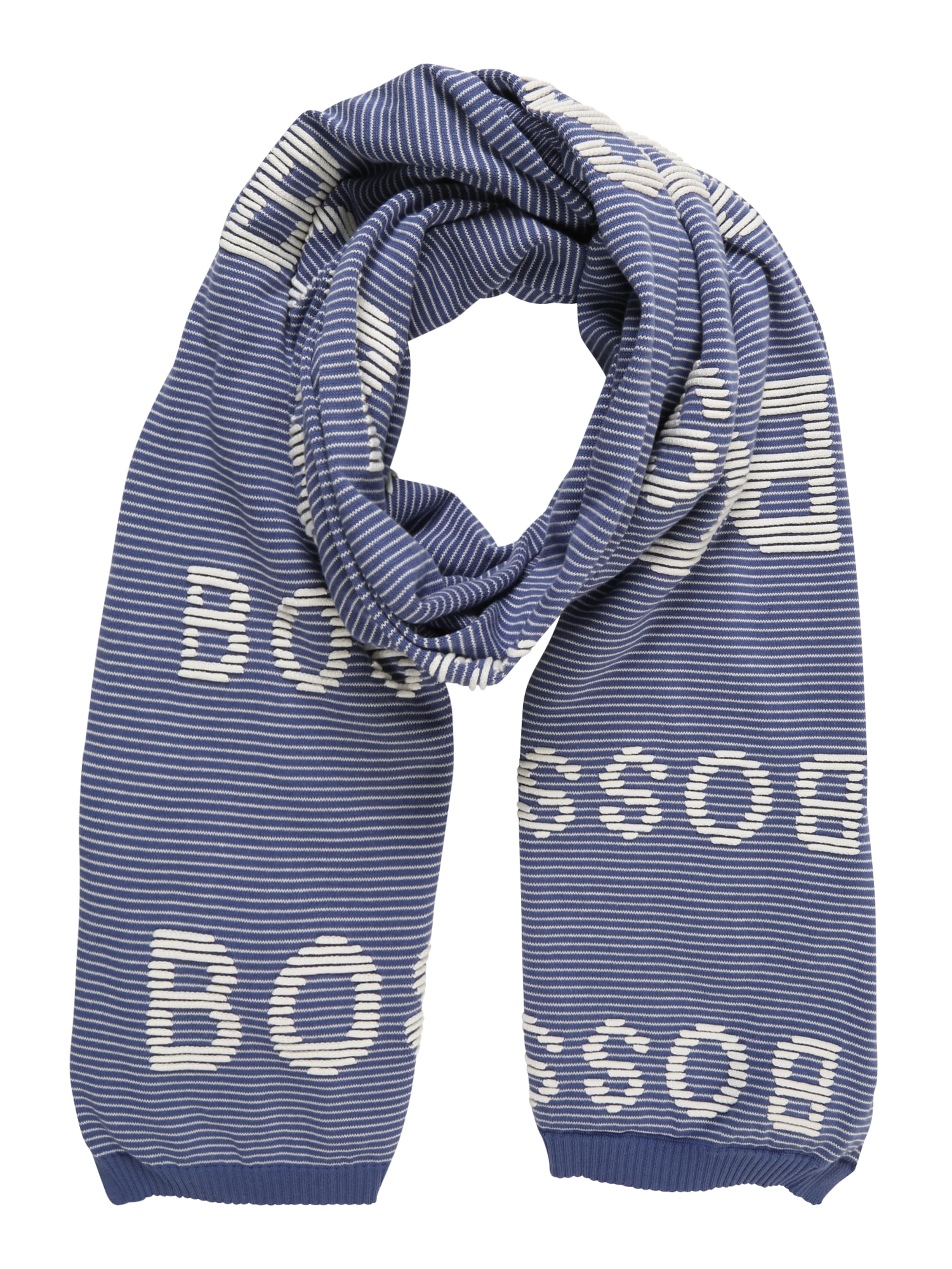 BOSS - Sjaal 'Nalett' in de kleur Blauw