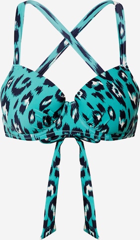 Shiwi Regular Bikinitoppi 'Lux' värissä sininen: edessä