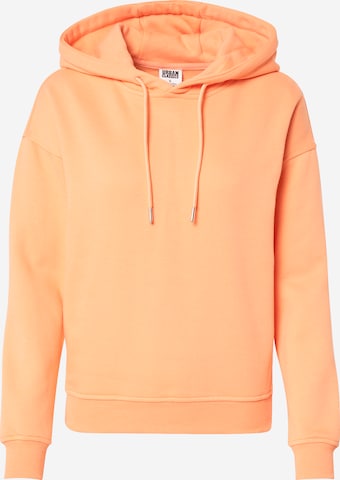 Urban Classics Sweatshirt in Orange: front