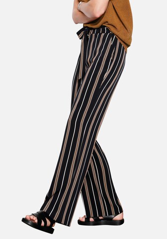 DAY.LIKE Wide leg Broek in Bruin: voorkant