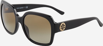 Tory Burch Okulary przeciwsłoneczne 'TY7140' w kolorze czarny: przód