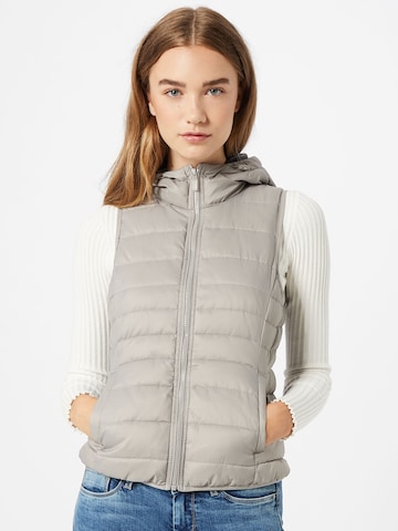 Gilet 'NEW TAHOE' di ONLY in grigio: frontale