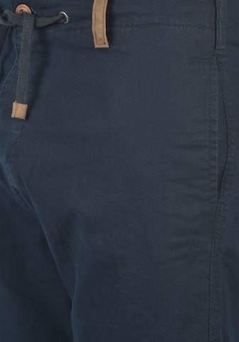 INDICODE JEANS Regular Leinenhose 'Ives' in Blau