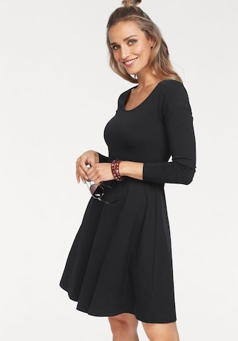 Aniston CASUAL Kleid in Schwarz: predná strana