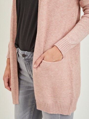 VILA Knit cardigan 'Ril' in Pink