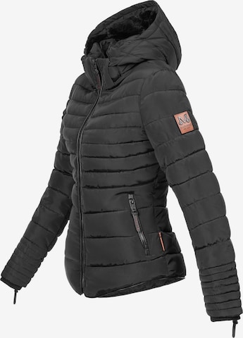 MARIKOO Winterjacke 'Amber' in Schwarz