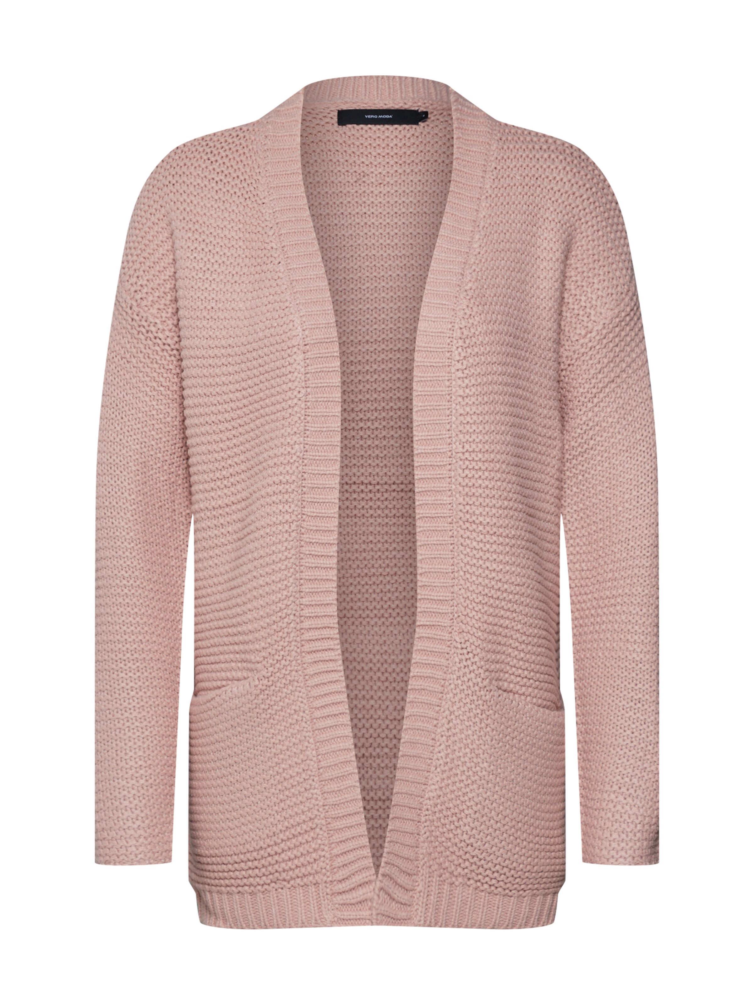 VERO MODA - Gebreid vest in de kleur Rosé