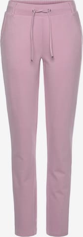 LASCANA Tapered Hose in Pink: predná strana