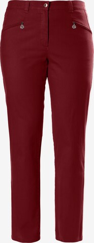 Regular Pantaloni 'Mony' de la Ulla Popken pe roșu: față