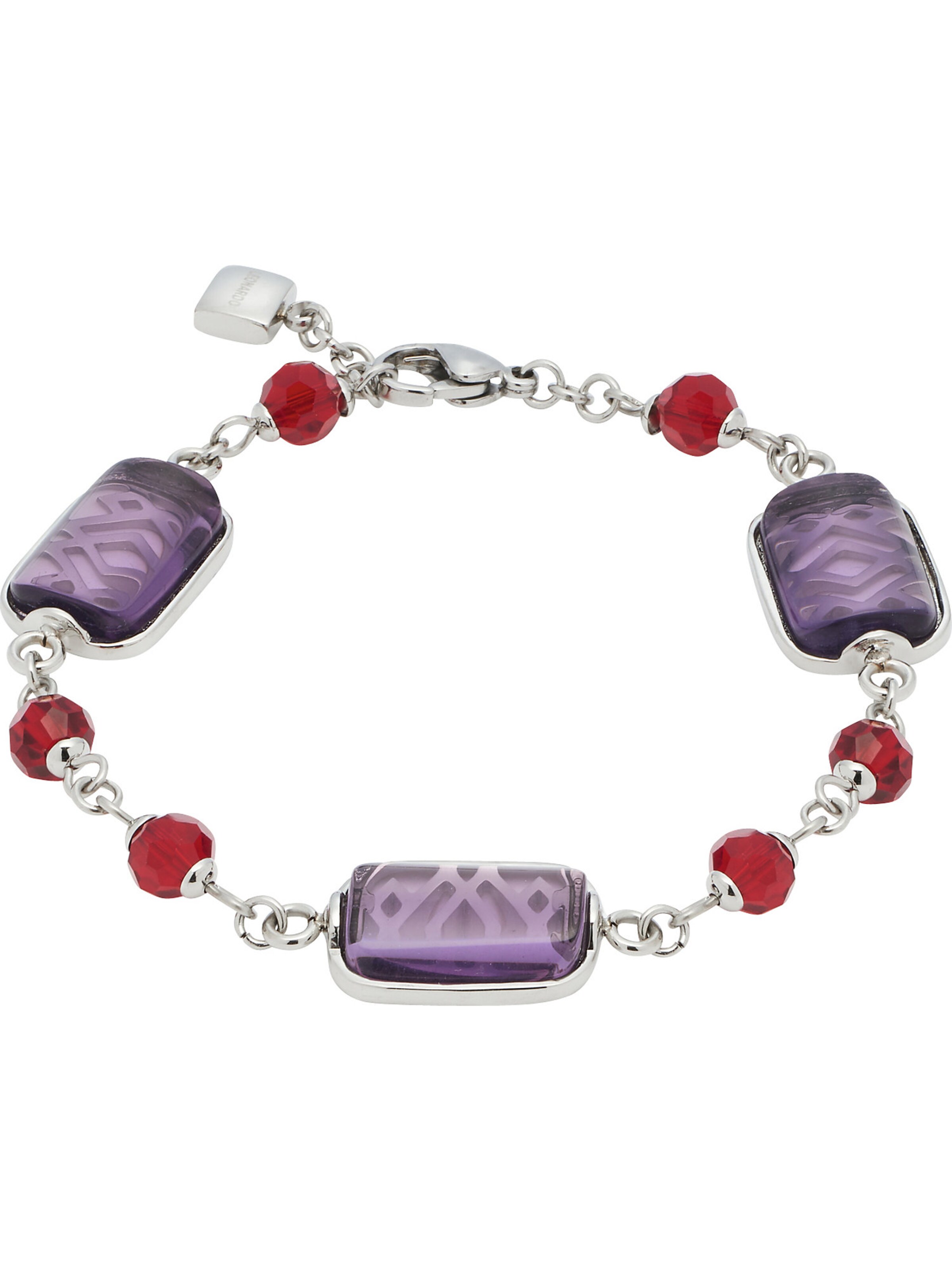 LEONARDO Bracelet in Purple: front