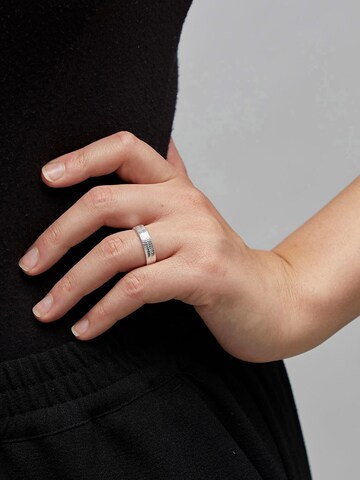 Pilgrim Ring 'Noreen' in Silber: Vorderseite