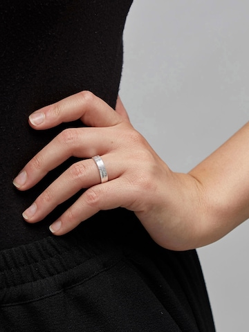 Pilgrim Ring 'Noreen' in Zilver: voorkant