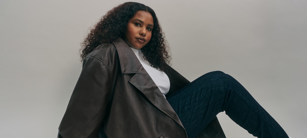 Coats and jackets for curvy women