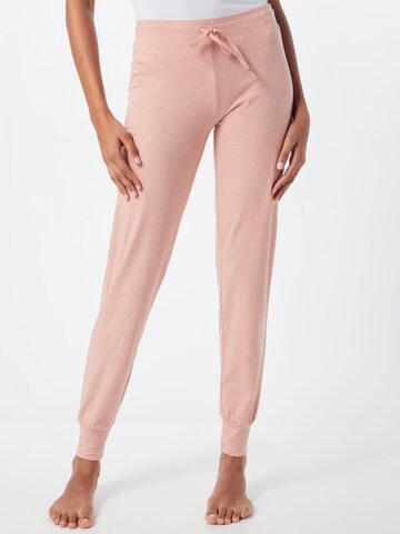 Pantalon de pyjama Skiny en rose : devant