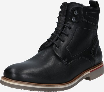 LLOYD Lace-up boots 'Fargo' in Black: front