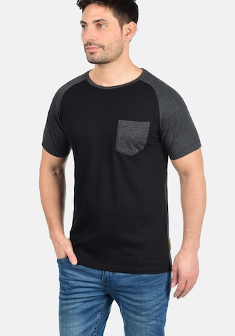 INDICODE JEANS Shirt 'Gresham' in Black: front