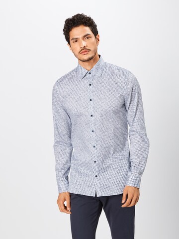 Coupe regular Chemise business OLYMP en bleu