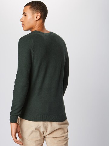 ESPRIT Sweater 'Honeycomb' in Green: back