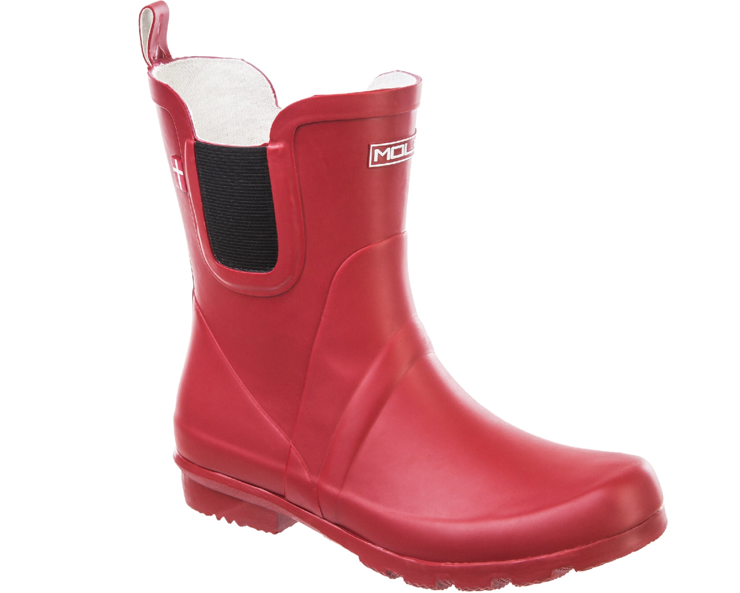 Mols Gummistiefel 'SUBURBS' in Rot