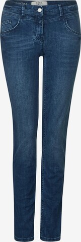 CECIL Skinny Jeans in Blauw: voorkant