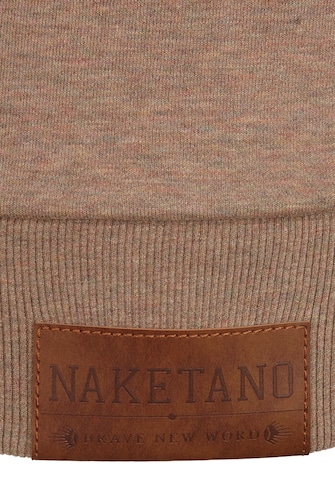 naketano Sweatshirt 'Darth' in Brown