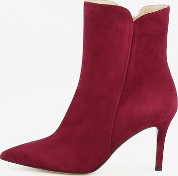 EVITA Ankle Boots in Red