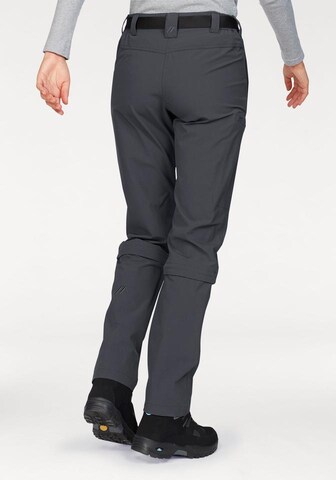 Maier Sports Regular Outdoor Pants 'Arolla' in Grey