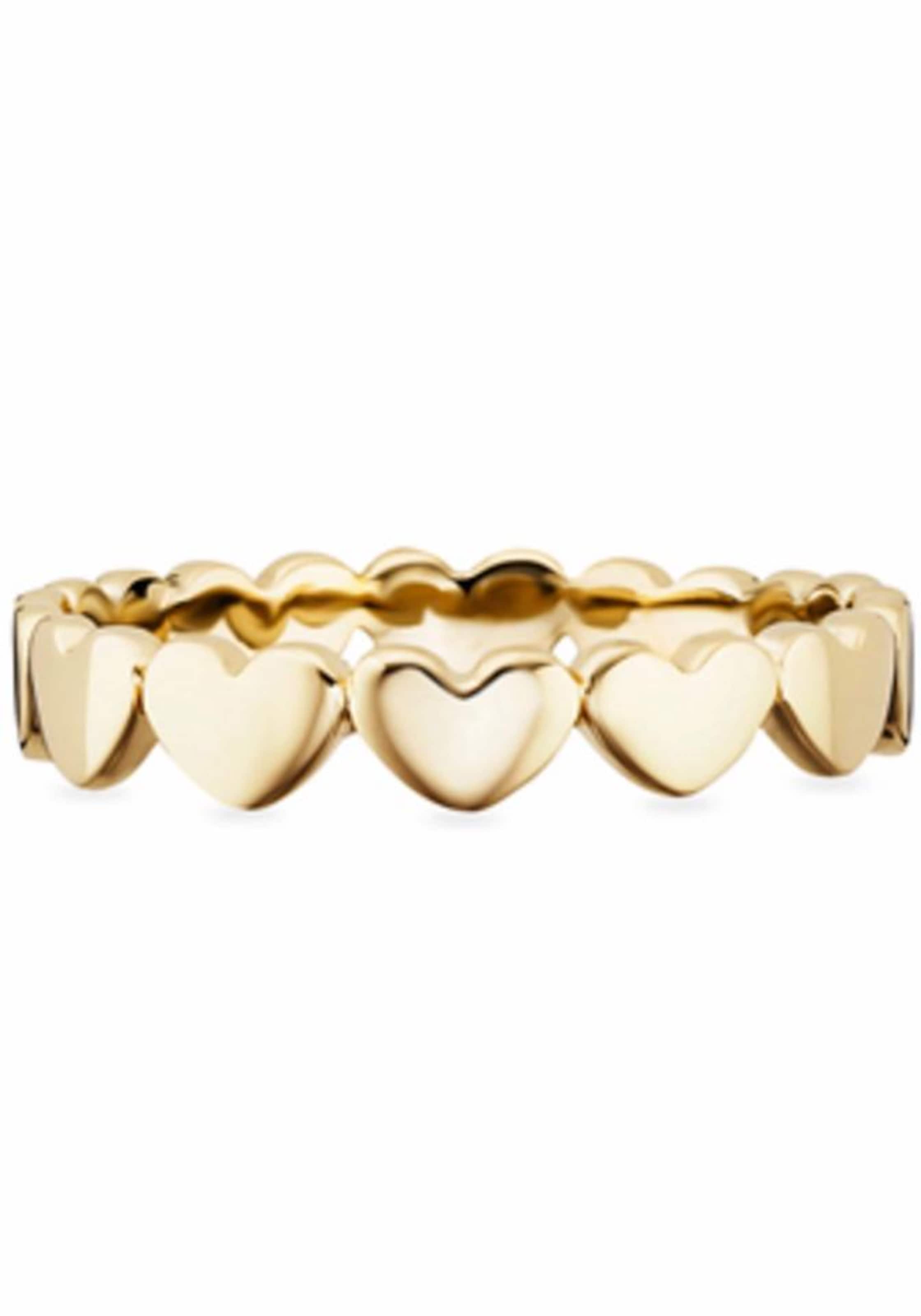 caï Ring in Gold: Vorderseite