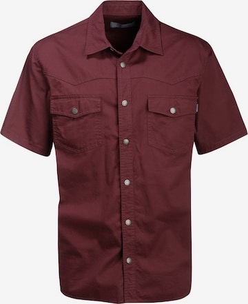 ARIZONA Button Up Shirt in Red: front