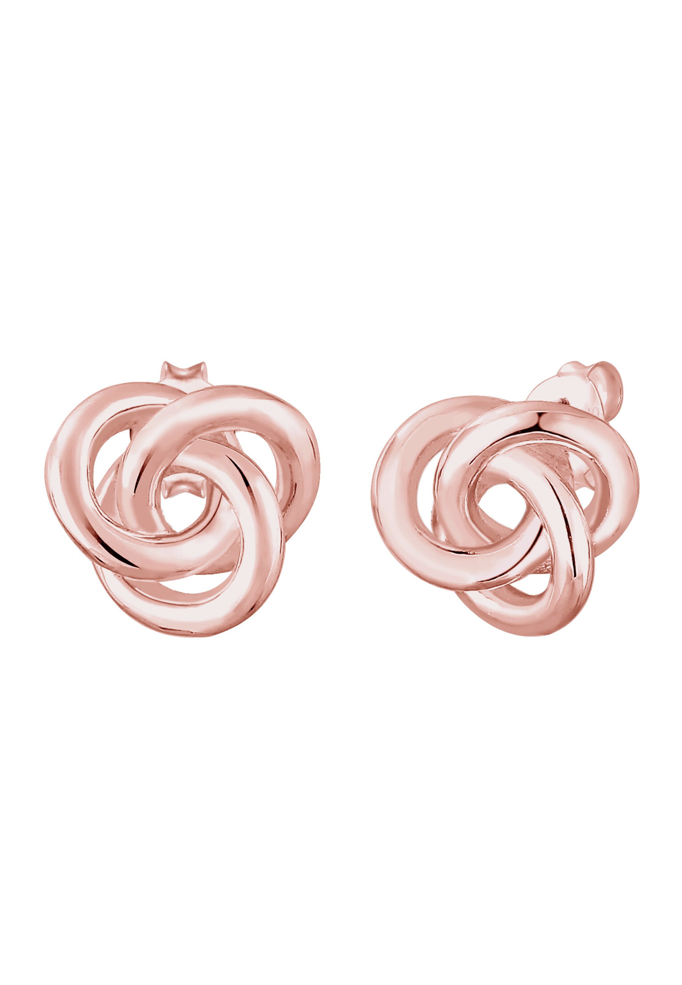 Boucles d'oreilles 'Knoten' ELLI en or : devant