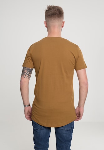 T-Shirt Urban Classics en marron