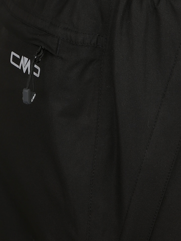 CMP Slimfit Outdoorbroek 'SALOPETTE' in Zwart