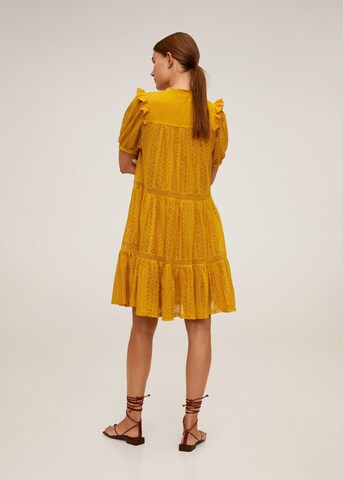 Robe 'Pasion' MANGO en jaune