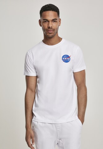 Mister Tee T-Shirt 'Nasa' in Weiß: predná strana