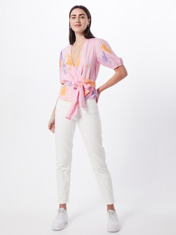 modström - Camisa 'Cello' em rosa