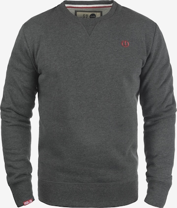 !Solid Sweatshirt 'Benn O-Neck' in Grijs: voorkant