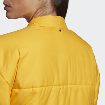 ADIDAS PERFORMANCE Jacke 'Big Baffle' in Gelb