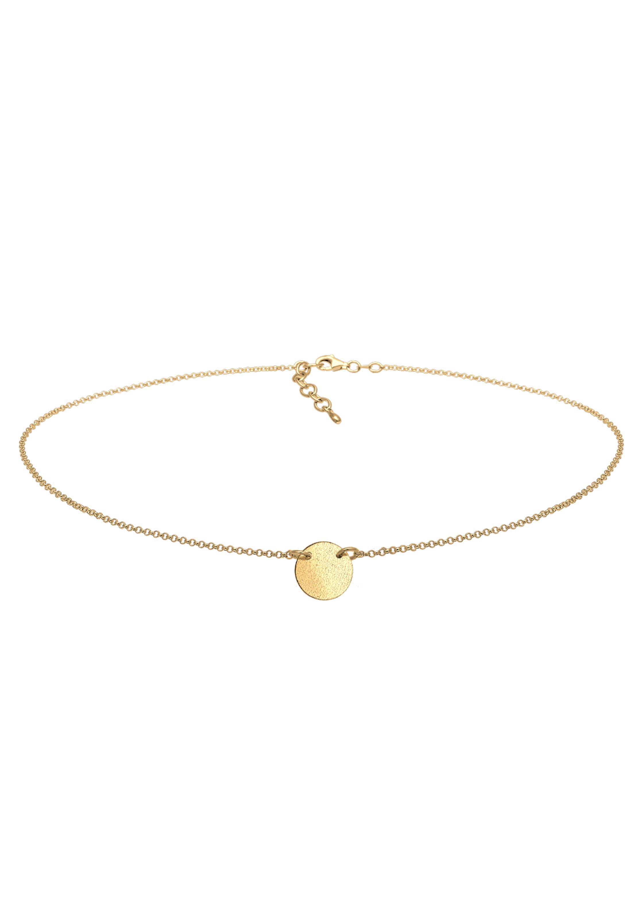 Chaîne ELLI en or : devant