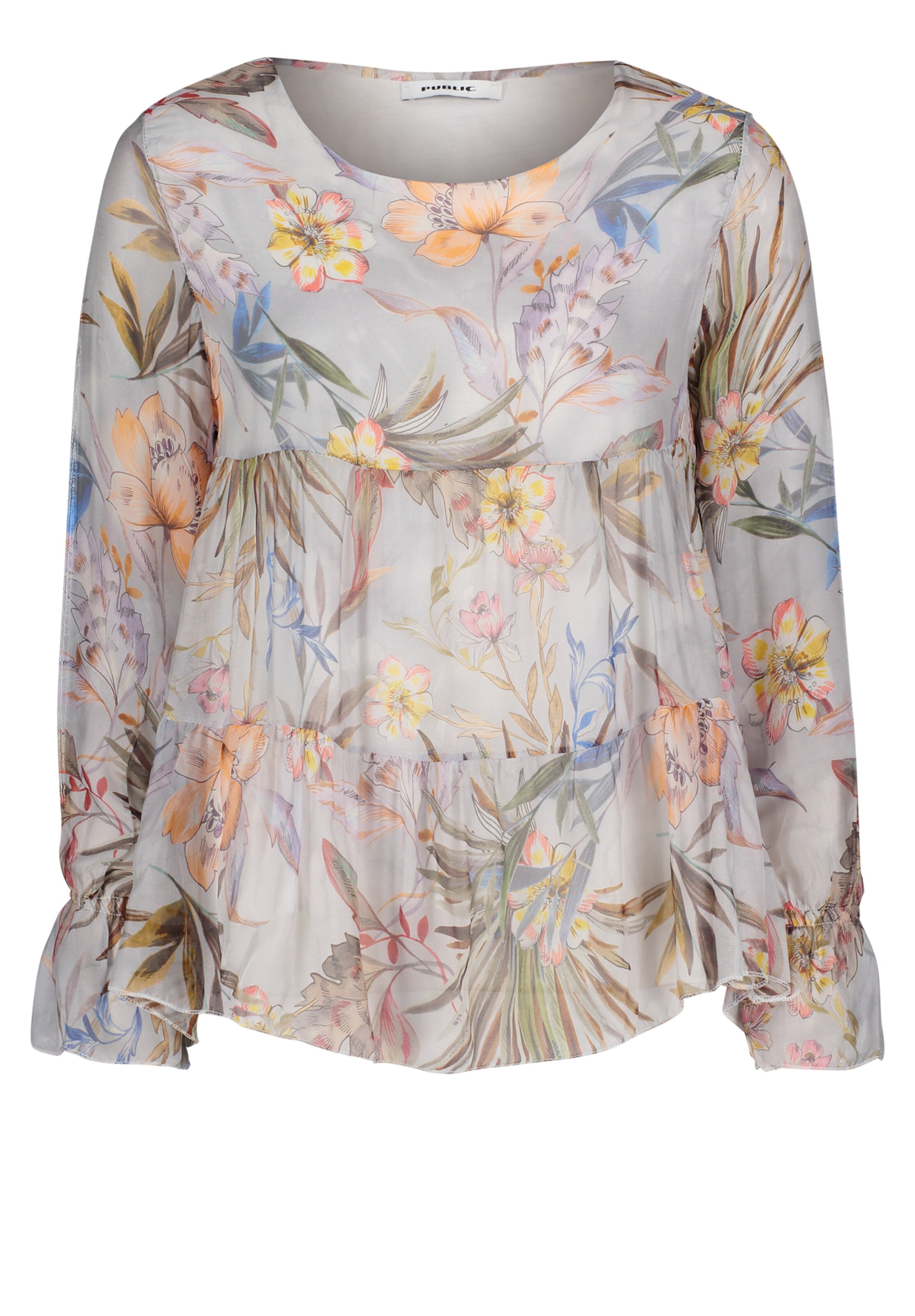 Public - Blouse in de kleur Grijs