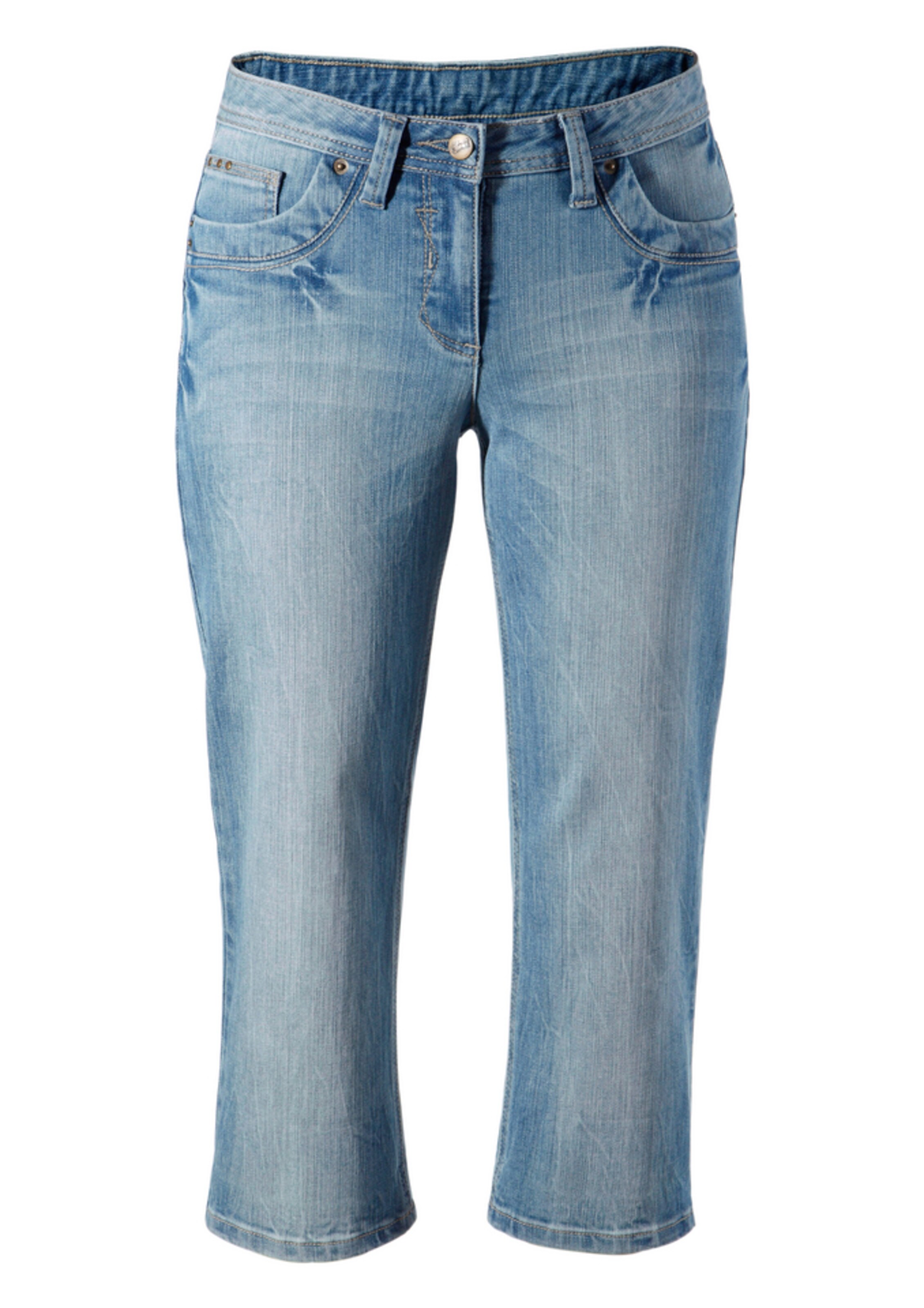 CHEER Regular Jeans in Blue: front