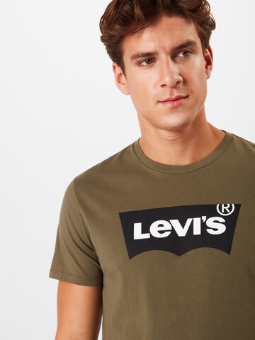 LEVI'S ® Normální Tričko – zelená