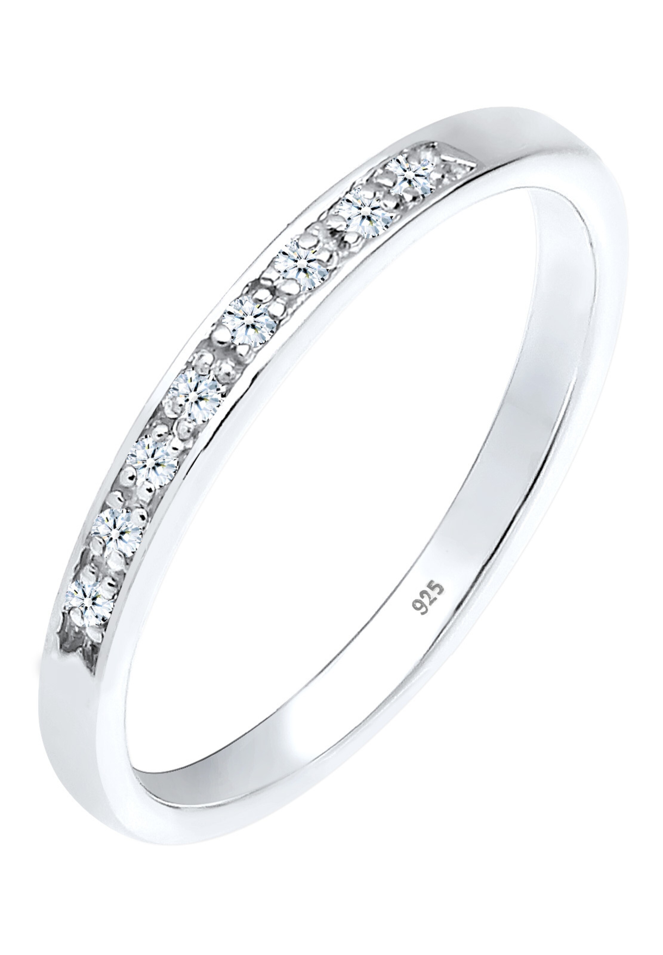 Elli DIAMONDS Ring in Zilver: voorkant