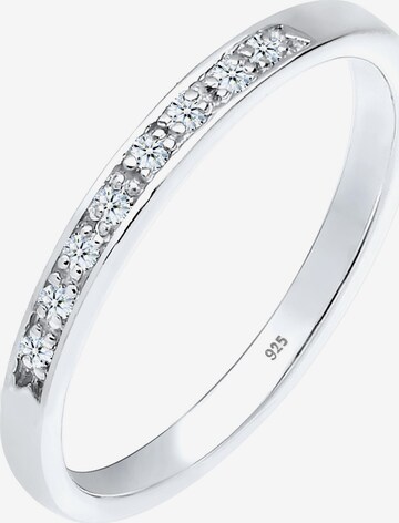 Elli DIAMONDS Ring in Silver: front