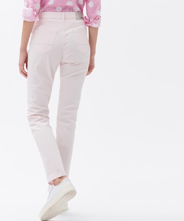BRAX Bootcut Jeans 'Carola' in Pink