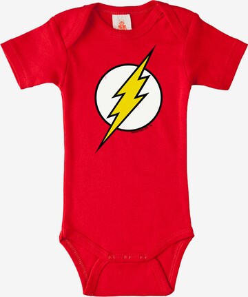 LOGOSHIRT Baby-Body Der Rote Blitz - DC Flash Logo - in Rot: predná strana