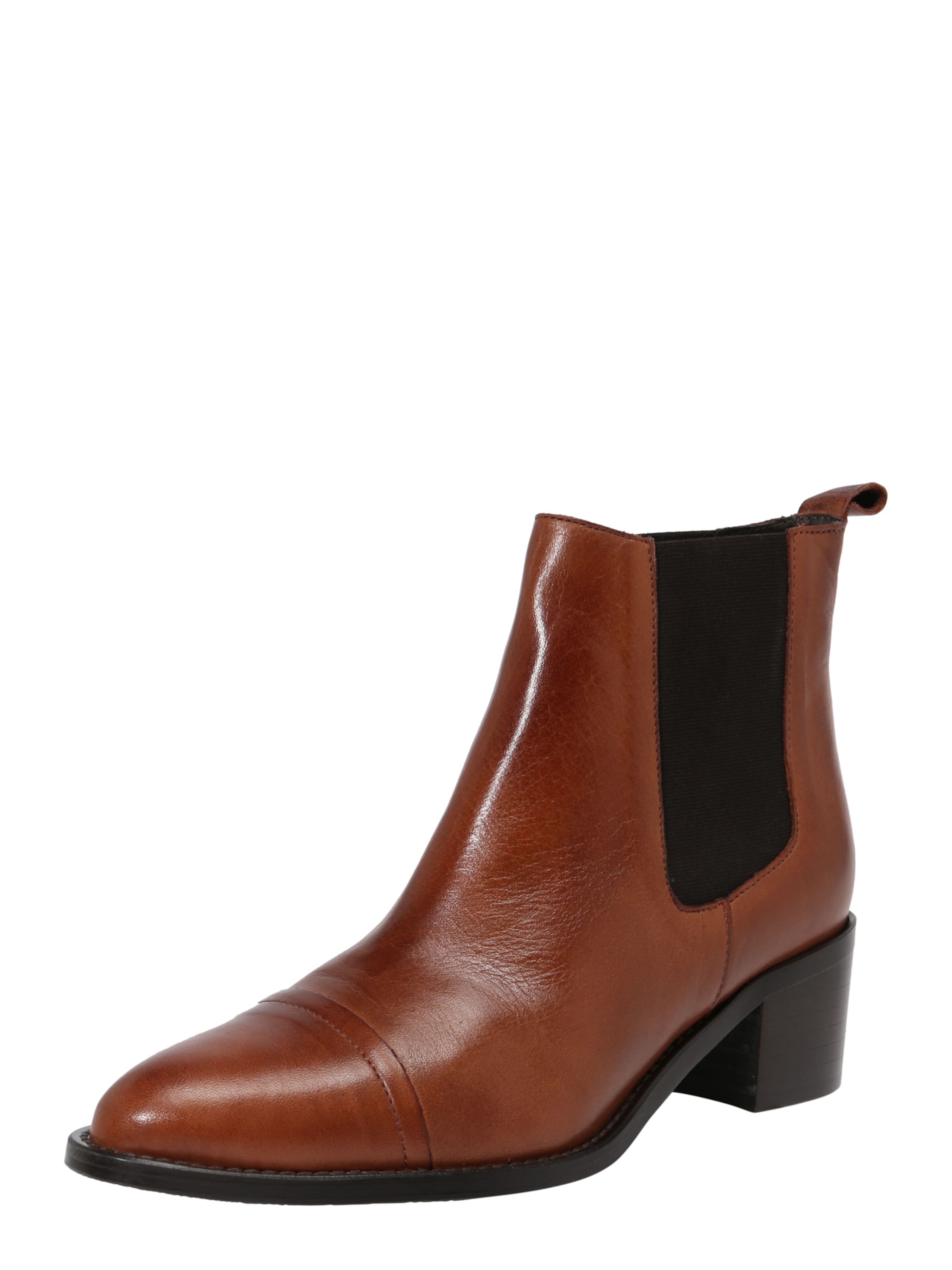 Bianco Chelsea Boots in Braun: Vorderseite