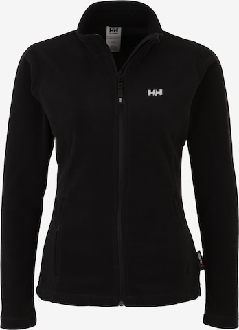 HELLY HANSEN Athletic fleece jacket in Black: front