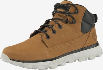 TIMBERLAND Lace-Up Boots 'Treeline' in Brown: front